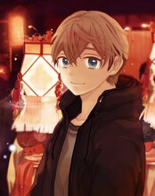 二星天「京都ゆうても端のほう」のカット。初の巻頭カラーにて登場した。