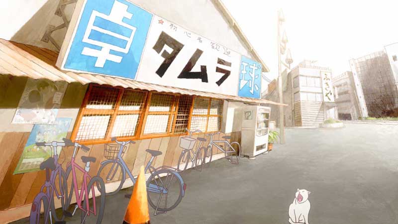 アニメ「ピンポン」第1弾CMの場面カット (c)松本大洋・小学館／アニメ「ピンポン」製作委員会