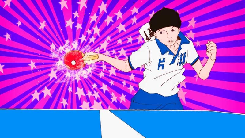 ピンポン THE ANIMATION ノイタミナカフェ ブロマイド 松本大洋