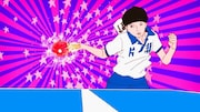 アニメ「ピンポン」第1弾CMの場面カット (c)松本大洋・小学館/アニメ「ピンポン」製作委員会