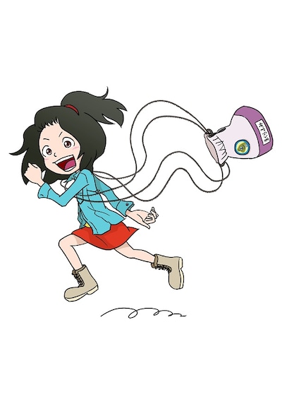 「ふみちゃんの給食袋」のカット。