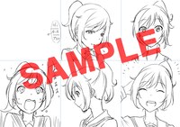 アニメ「犬神さんと猫山さん」犬神八千代のキャラクターデザイン。