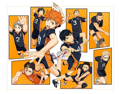 アニメ「ハイキュー!!」ビジュアル (c) 古舘春一／集英社・「ハイキュー!!」製作委員会