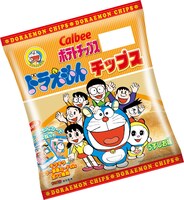 「ドラえもんチップス」のパッケージ。