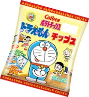 「ドラえもんチップス」のパッケージ。