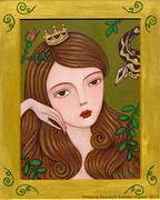 樋上公実子による「眠り姫」のイラスト。(c)樋上公実子2011