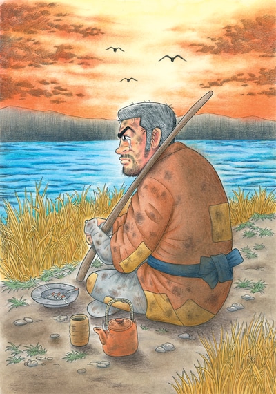 吉本浩二「カツシン さみしがりやの天才」カット