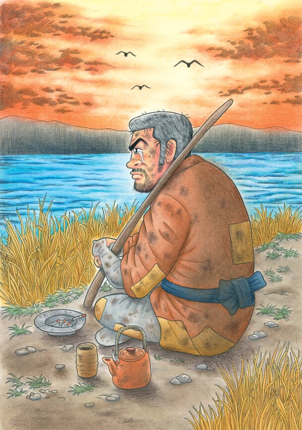 吉本浩二「カツシン さみしがりやの天才」カット