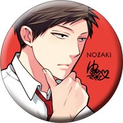 「月刊少女野崎くん」カプセルトイ（缶バッジ）のうちの1種。 (c)Izumi Tsubaki/SQUARE ENIX