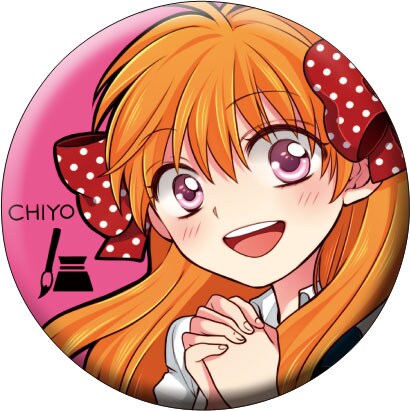 月刊少女野崎くん」カプセルトイ（缶バッジ）のうちの1種。 (c)Izumi