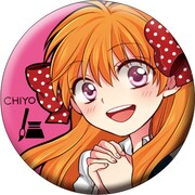 「月刊少女野崎くん」カプセルトイ（缶バッジ）のうちの1種。 (c)Izumi Tsubaki/SQUARE ENIX