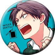 「月刊少女野崎くん」カプセルトイ（缶バッジ）のうちの1種。 (c)Izumi Tsubaki/SQUARE ENIX