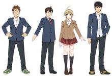 アニメ「ベイビーステップ」のキャラクターデザイン。 (c)勝木光・講談社／NHK・NEP