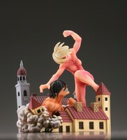 「二大巨人の闘い」(c)諫山創／講談社