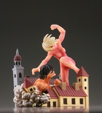 「二大巨人の闘い」(c)諫山創／講談社