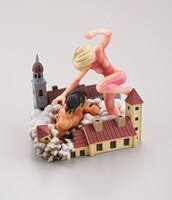 「二大巨人の闘い」(c)諫山創／講談社