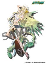 初回限定特典の「弁天」ポストカード。(c)2014 九条キヨ 発行：株式会社KADOKAWA 角川書店