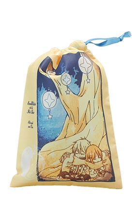 LaLa3月号の付録「赤髪の白雪姫」シフォン巾着。