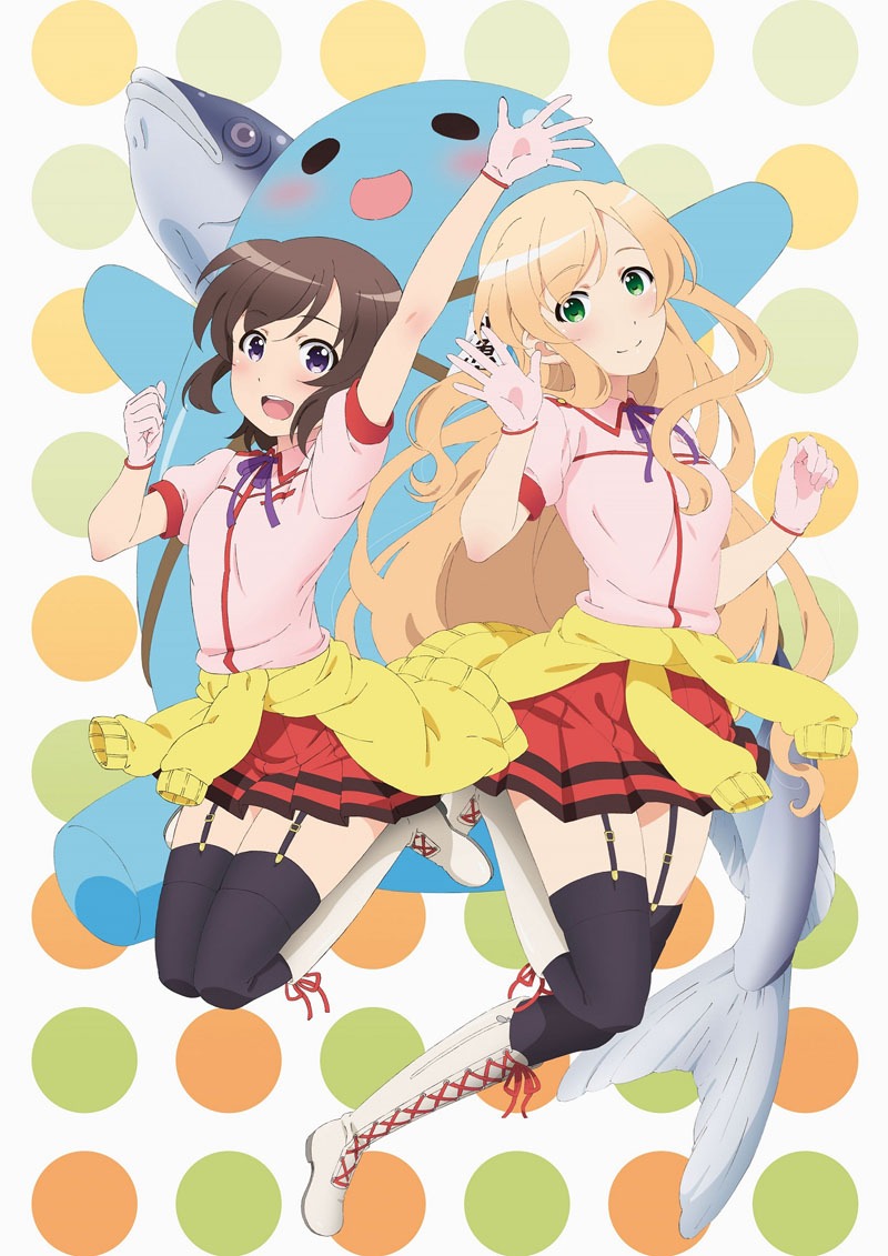 アニメ「普通の女子校生が【ろこどる】やってみた。」キービジュアル (c)小杉光太郎・一迅社／ろこどる製作委員会