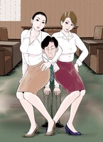 中島守男の新連載「平取締役 鰻田本部長の秘書」のカット。