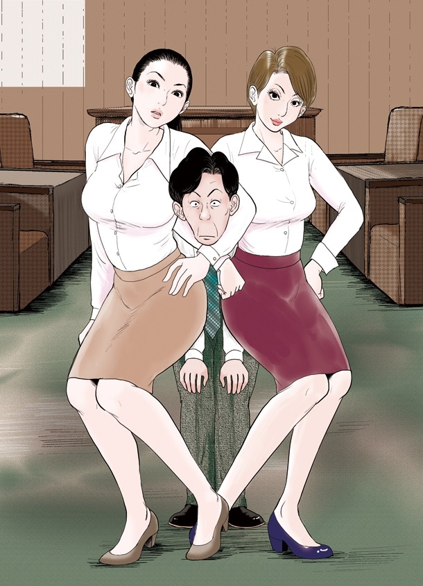 中島守男の新連載「平取締役 鰻田本部長の秘書」のカット。