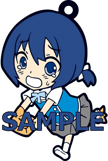 「ディーふらぐ！」の船堀さんラバーストラップ。