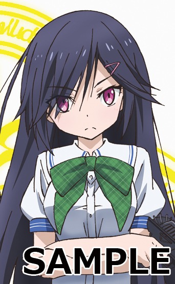 アニメ「魔法戦争」のポスター。