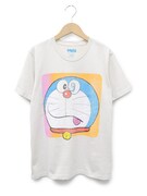 「ドラえもん」1巻表紙をプリントした、古着加工のTシャツ