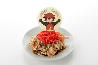 「わいの根性注入!! 最速派手（サイソクデーハー）真っ赤なお好み焼き餃子」（660円） (c)渡辺航（週刊少年チャンピオン）／弱虫ペダル製作委員会 (c)NAMCO LTD.