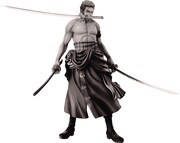 ダブルチャンスキャンペーン「ゾロフィギュア モノクロカラーver.」(c)尾田栄一郎／集英社・フジテレビ・東映アニメーション