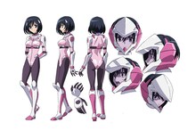 喜友名霧子の設定画。(c)なかま亜咲・エンターブレイン/ペンギン帝国