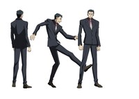 又吉一雄の設定画。(c)なかま亜咲・エンターブレイン/ペンギン帝国