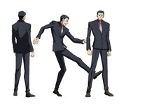 又吉一雄の設定画。(c)なかま亜咲・エンターブレイン/ペンギン帝国