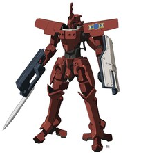 人型兵器ゴゥレムのエルテーミス（クリシュナ王国軍仕様）(c)吉永裕ノ介・フレックスコミックス／「ブレイク ブレイド」製作委員会