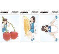 コップのフチ子「ダイカットポストカード」