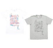 コップのフチ子「『コップのフチ子』×『graniph』ベーシックTシャツ」