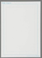 「今すぐまんが家！パーフェクトコミックセット」に付属しているミニ原稿用紙。