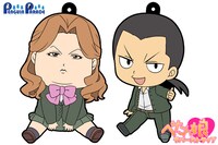 「銀の匙 Silver Spoon」の「ぺたん娘トレーディングラバーストラップ」。 (c)荒川弘・小学館／エゾノー祭実行委員会