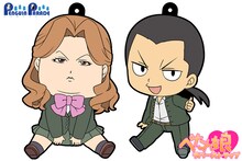 「銀の匙 Silver Spoon」の「ぺたん娘トレーディングラバーストラップ」。 (c)荒川弘・小学館／エゾノー祭実行委員会