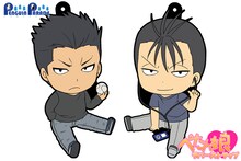 「銀の匙 Silver Spoon」の「ぺたん娘トレーディングラバーストラップ」。 (c)荒川弘・小学館／エゾノー祭実行委員会