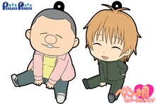 「銀の匙 Silver Spoon」の「ぺたん娘トレーディングラバーストラップ」。 (c)荒川弘・小学館／エゾノー祭実行委員会