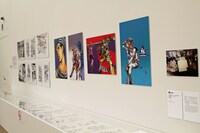 「ジョジョリオン」の展示ブース。