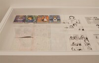 「それでも町は廻っている」の展示ブース。