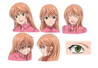 ニケのキャラクターデザイン。(c)椎名 橙・白泉社／王室会報誌編集部