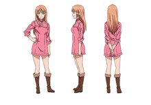 ニケのキャラクターデザイン。(c)椎名 橙・白泉社／王室会報誌編集部