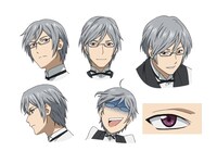 ニールのキャラクターデザイン。(c)椎名 橙・白泉社／王室会報誌編集部