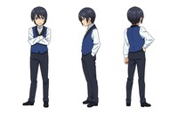 リビのキャラクターデザイン。(c)椎名 橙・白泉社／王室会報誌編集部