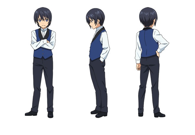 リビのキャラクターデザイン。(c)椎名 橙・白泉社／王室会報誌編集部