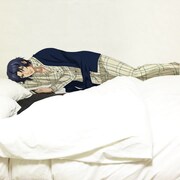 「新テニスの王子様 カベデコール 幸村精市」ステッカーシートのサイズは高さ約75㎝、横幅約195㎝。(c)許斐剛/集英社・NAS・新テニスの王子様プロジェクト