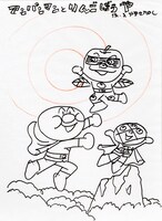 やなせたかしが描いた映画の原案。(c)やなせたかし